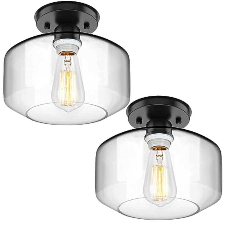 Pendant Light Shade - Lampu Plafon Semi Flush Mount 2