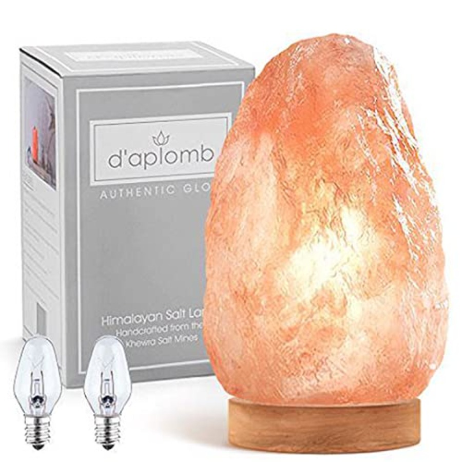 Himalayan Salt Lamp - Lampu Garam Himalaya Alami 100% Asli;