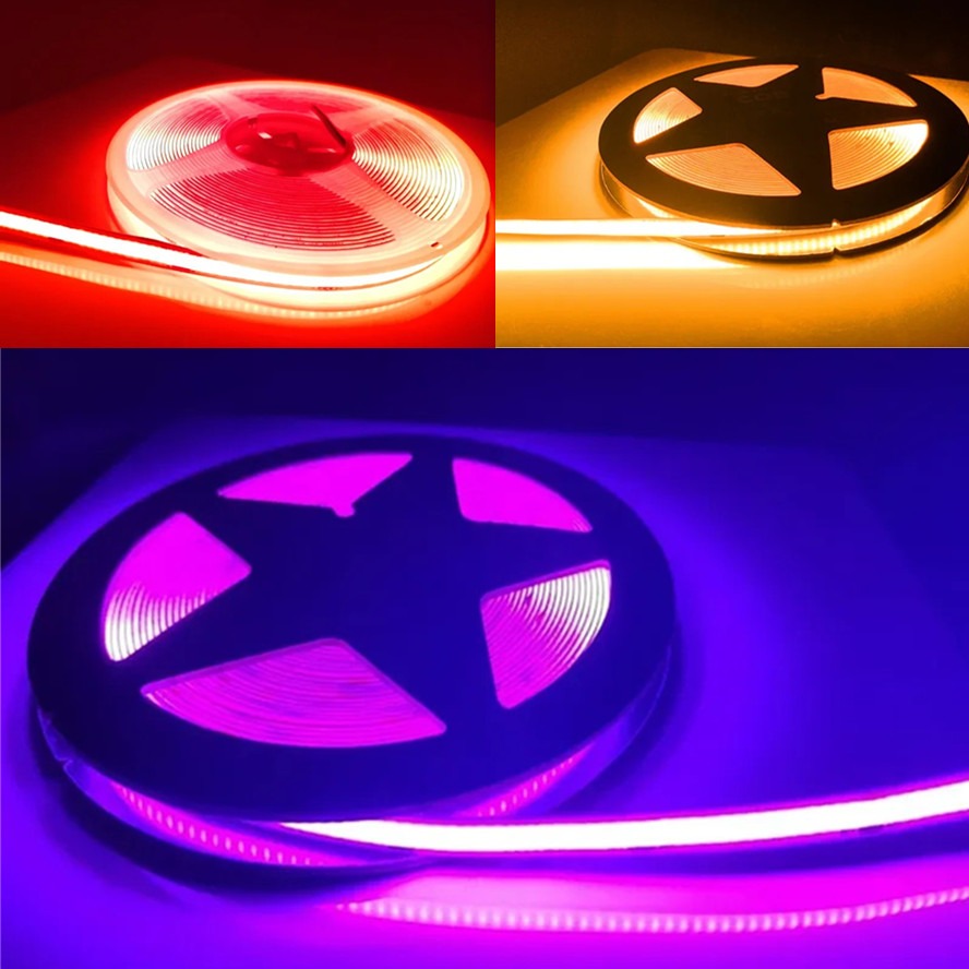 Lighting Decor And More - Lampu Strip COB LED, kepadatan tinggi