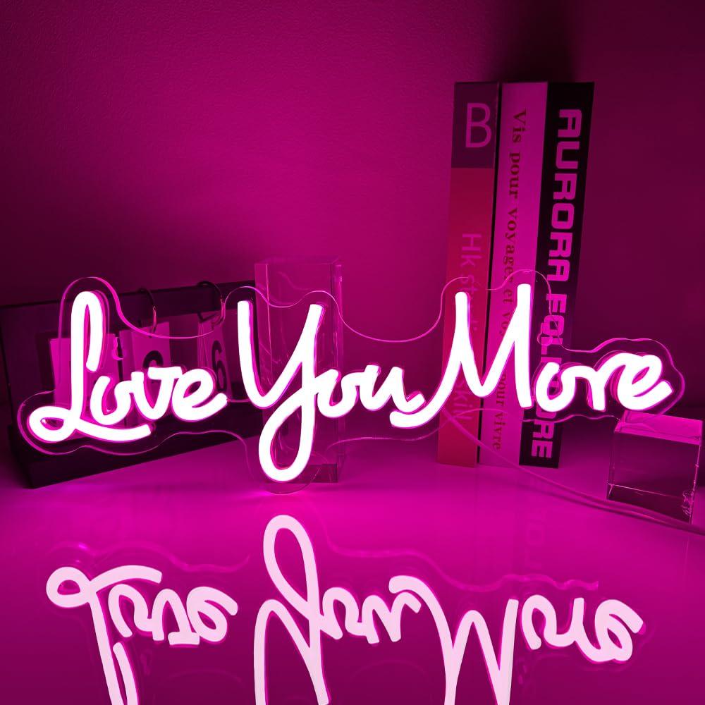 Lighting Decor And More - Lampu Neon LED USB Dimmable 'Love