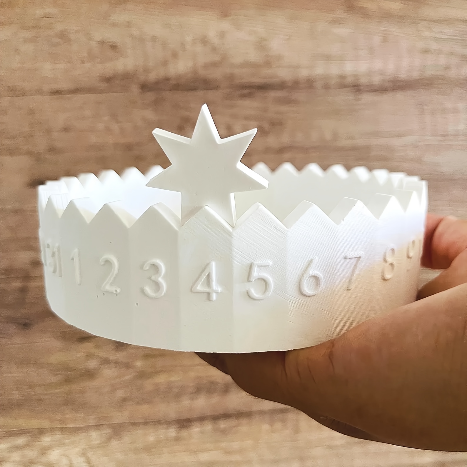 Candle Holder Set - 1 set Cetakan Silikon Kalender Advent