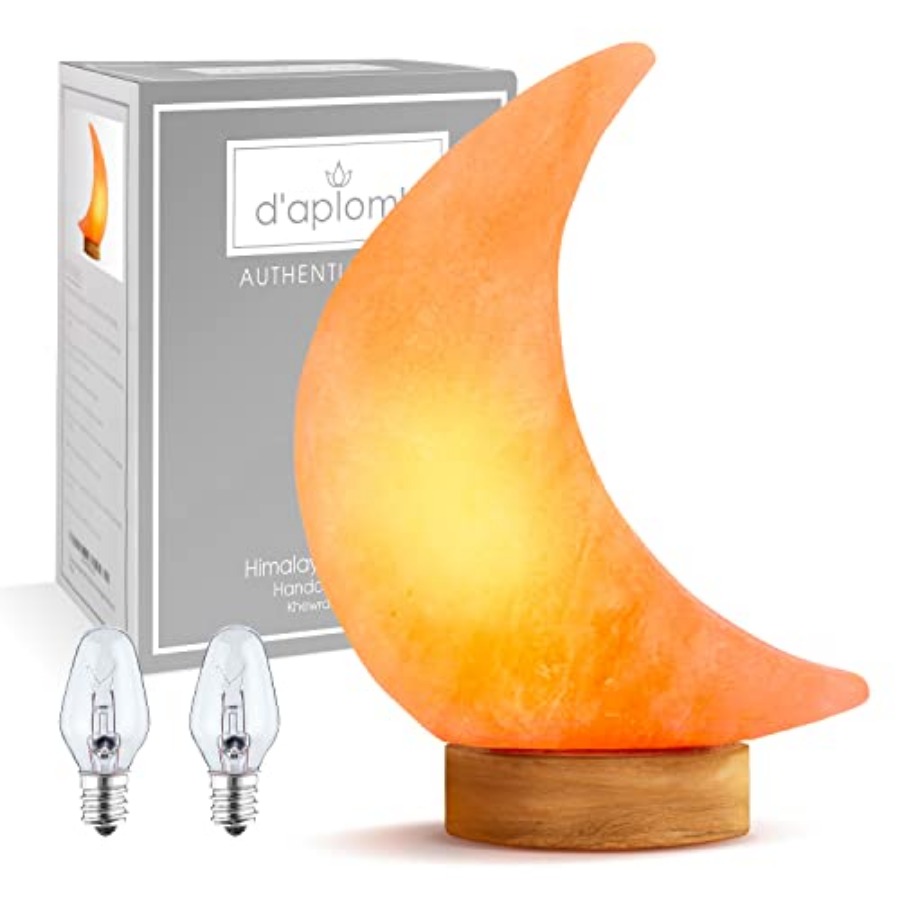 Himalayan Salt Lamp - Lampu Garam Himalaya Alami 100% Asli;