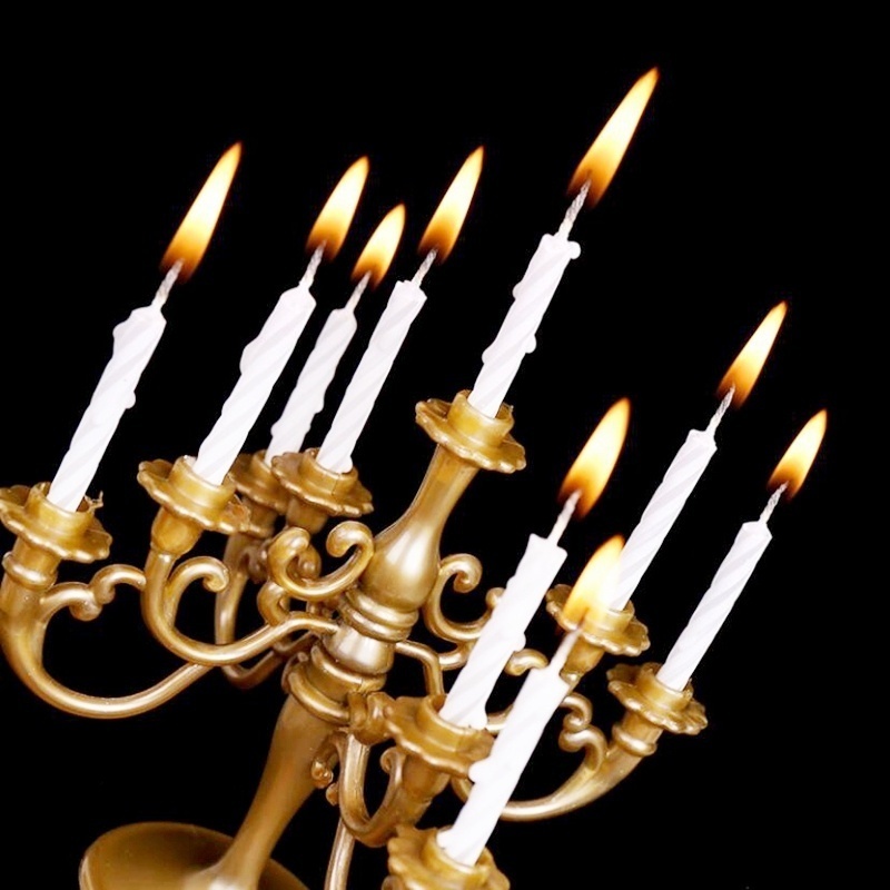 Candle Holder Set - 2026 9Pcs/Set Lilin dan Penyangga Lilin