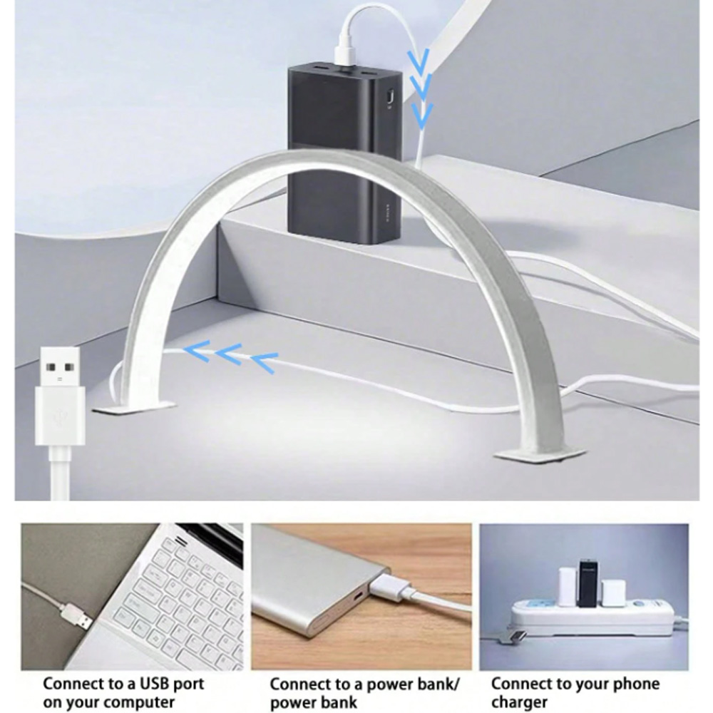 Led Moon Lamp - Lampu Kuku 40/66CM Lampu Isi USB