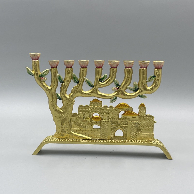 Lighting & Home Decor Studio Photos - Lilin Tempel Mewah Ringan Yerusalem, Menorah