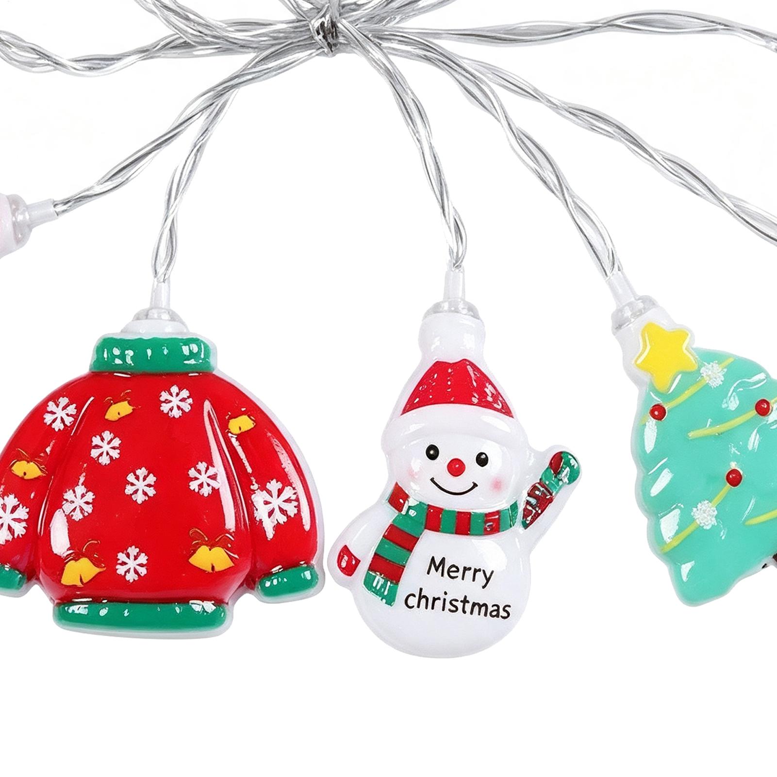 Lighting Tree Decor - Lampu Natal Santa String Tahan Air