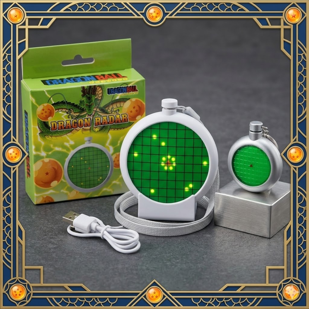 Pendant Light Shade - Gantungan Kunci Radar Dragon Ball Kartun
