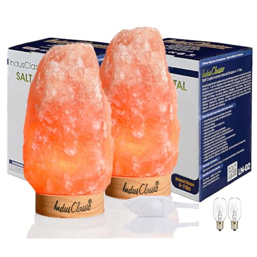 Himalayan Salt Lamp - LN-02 Paket 2 Lampu Garam Kristal