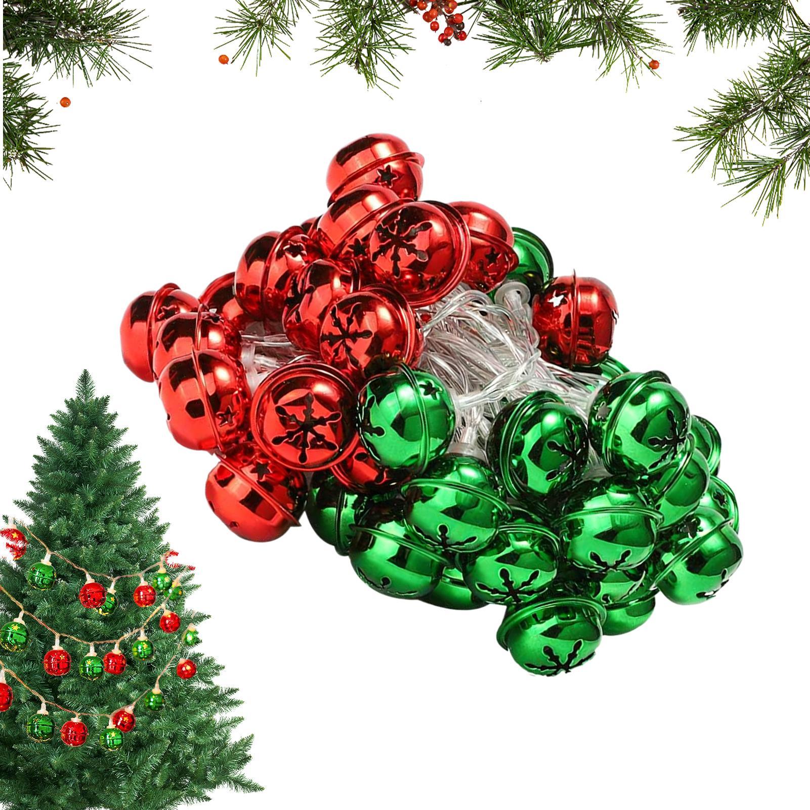 Lighting Tree Decor - Lampu Natal Bentuk Lonceng Bertenaga Baterai