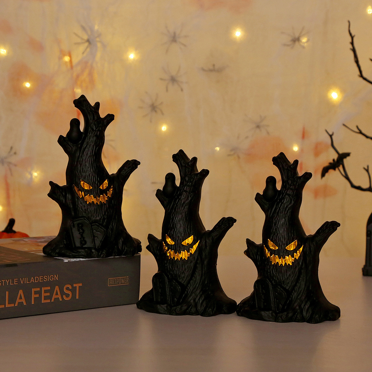 Lighting Tree Decor - Lentera Pohon Hantu Bercahaya Ornamen Pohon