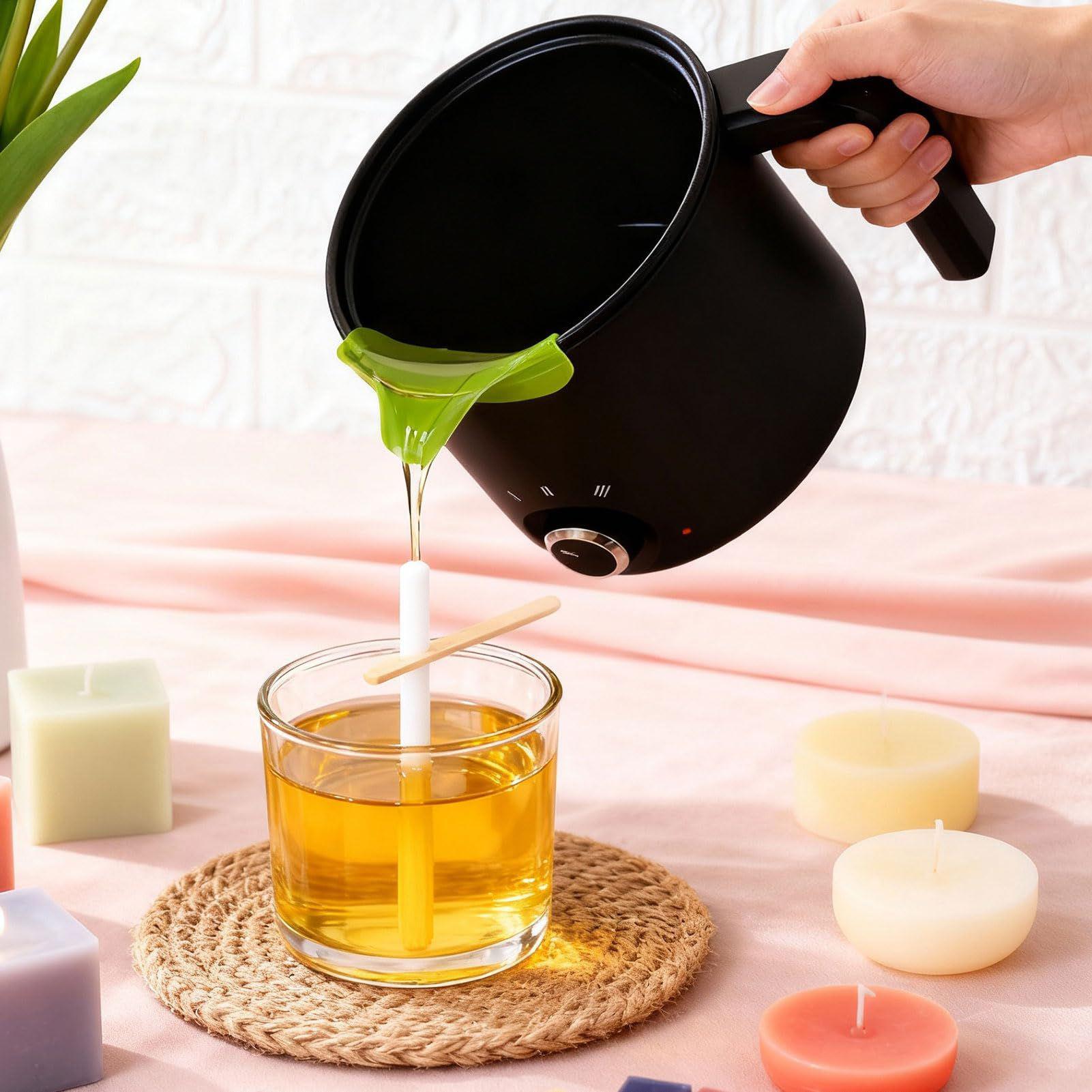 Wax Melter Electric - Pemanas Lilin Listrik 1.5L, Wadah Tahan