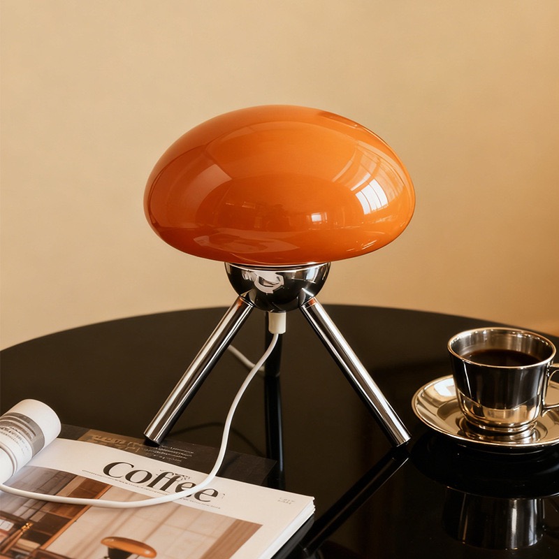 Decor Lighting Lamps - Lampu Meja Kaca Bentuk Jamur Gaya