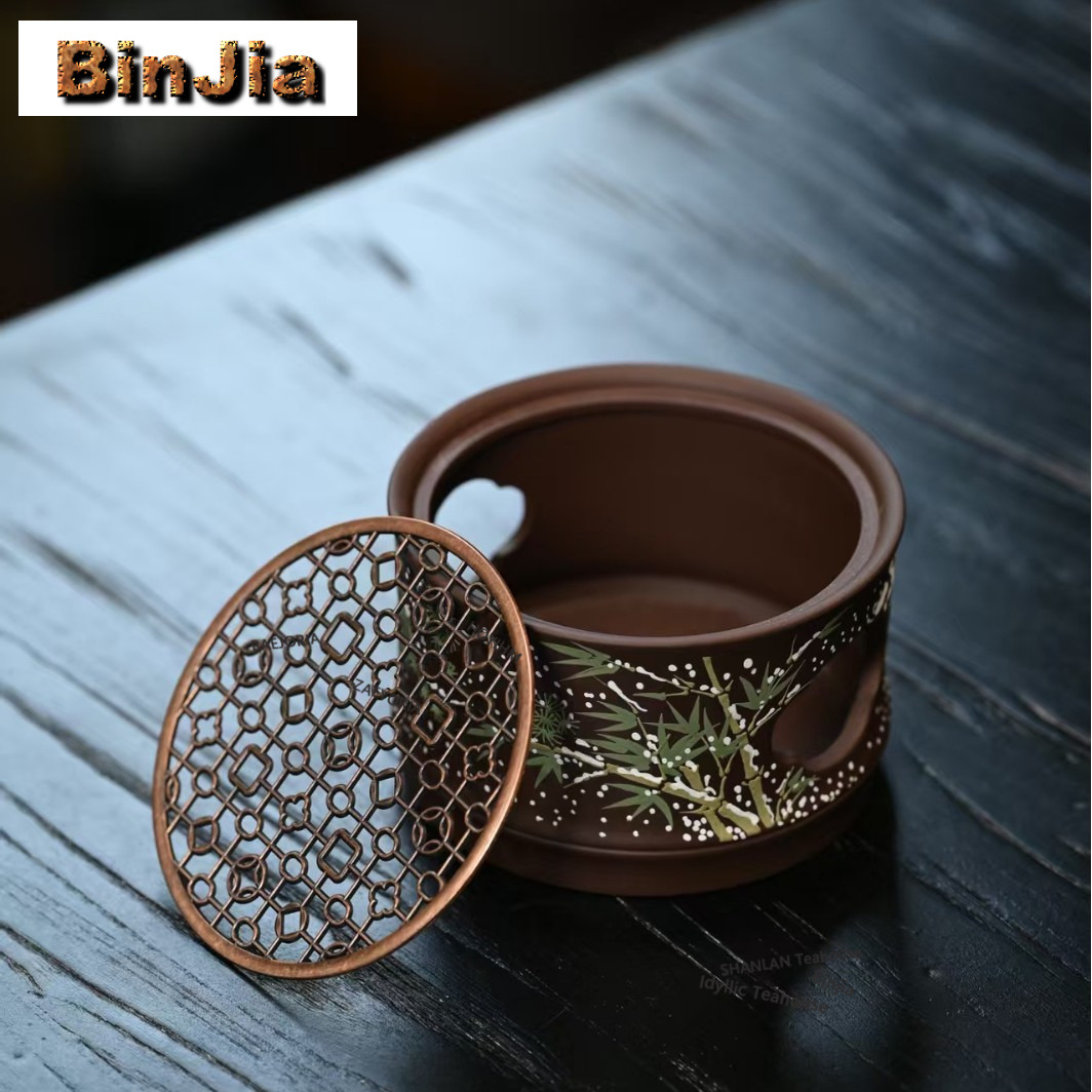 Pemanas Teh dari Tanah Liat Yi - Candle Holder Set ulasan dan harga