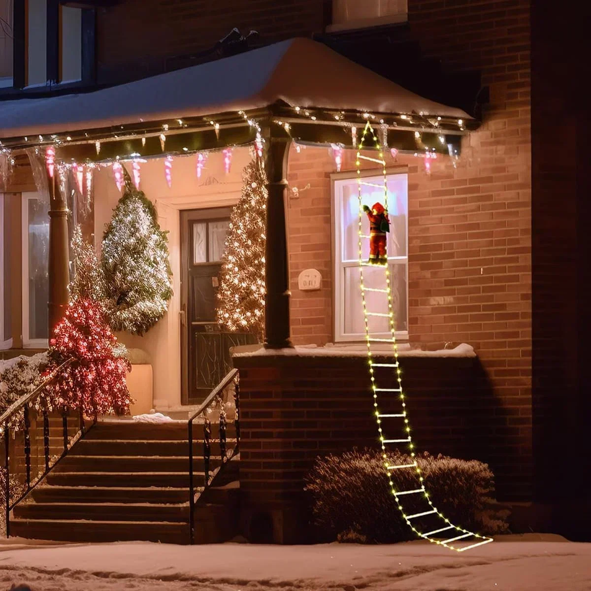 Lampu tangga LED untuk dekoras - Lighting Tree Decor ulasan dan harga