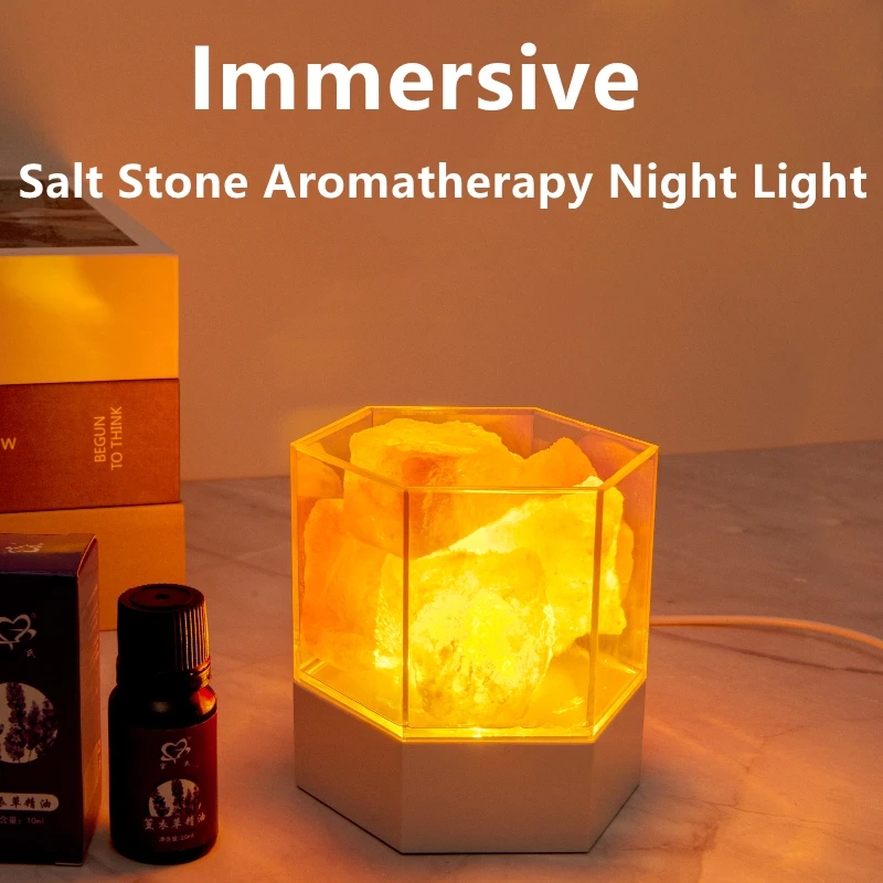 D2 LED Lampu Garam Kristal Him - Himalayan Salt Lamp ulasan dan harga