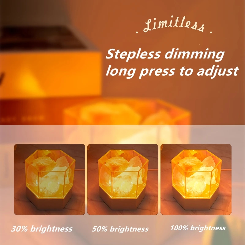 D2 LED Lampu Garam Kristal Him - Himalayan Salt Lamp ulasan dan harga