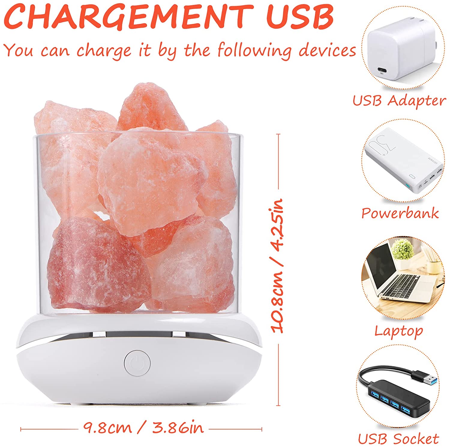 Lampu Aroma Lampu Garam Himala - Himalayan Salt Lamp ulasan dan harga