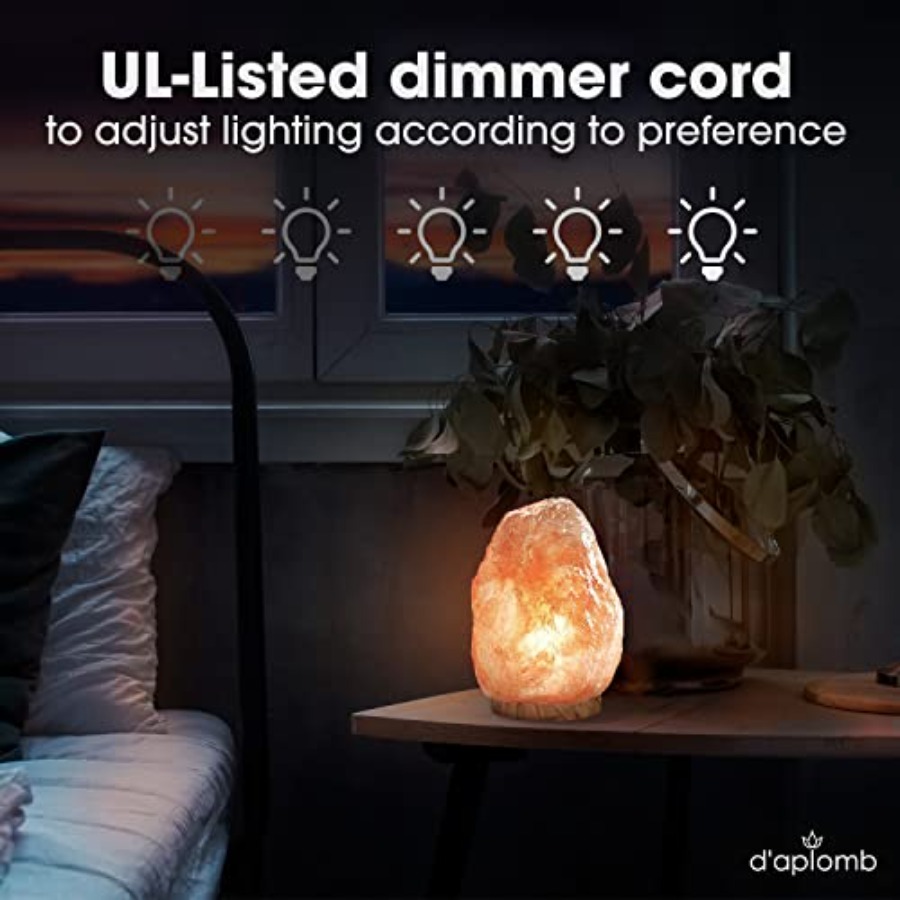 Lampu Garam Himalaya Alami 100 - Himalayan Salt Lamp ulasan dan harga