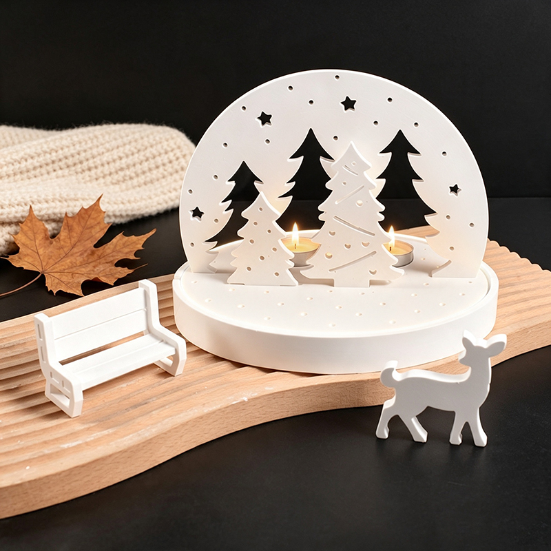 Cetakan Silikon Tempat Lilin T - Candle Holder Set ulasan dan harga