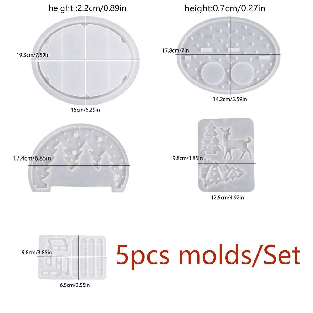 Cetakan Silikon Tempat Lilin T - Candle Holder Set ulasan dan harga