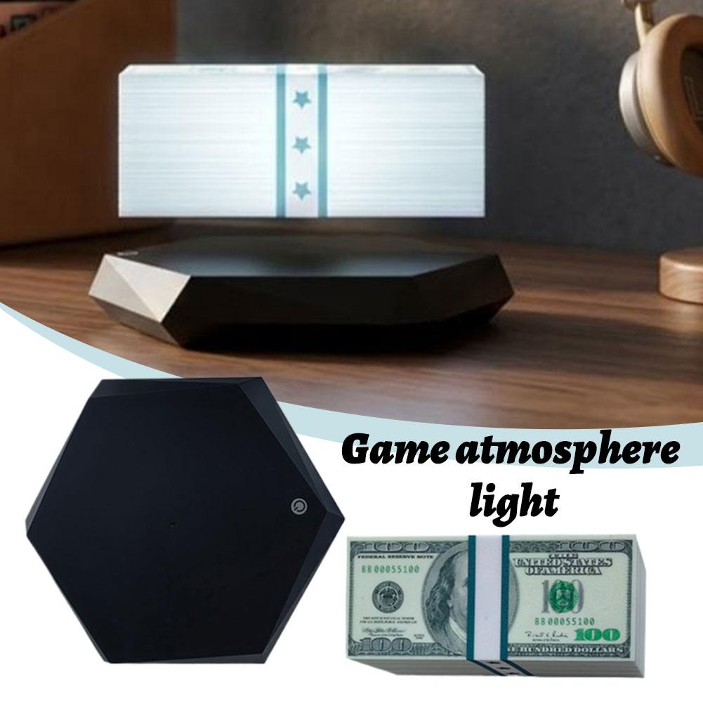 Lampu Uang Magnetik Levitation - Led Moon Lamp ulasan dan harga