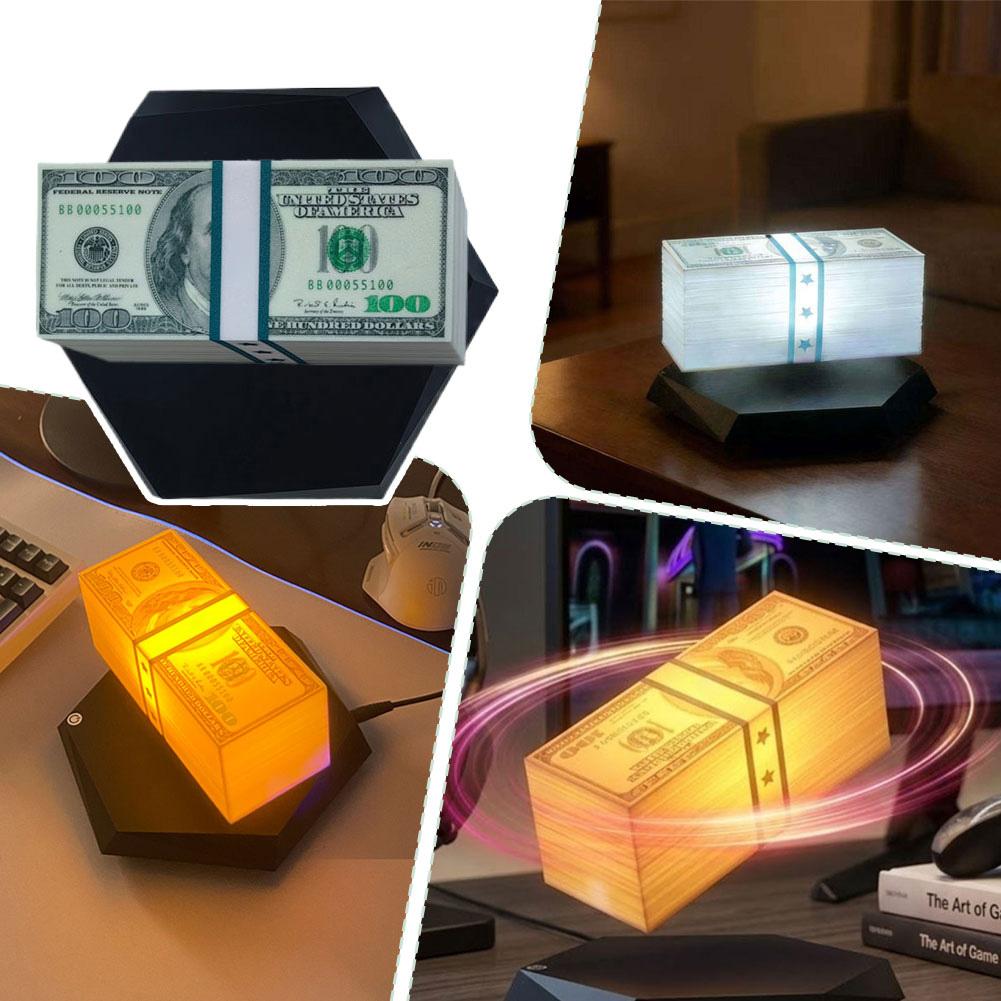 Lampu Uang Magnetik Levitation - Led Moon Lamp ulasan dan harga