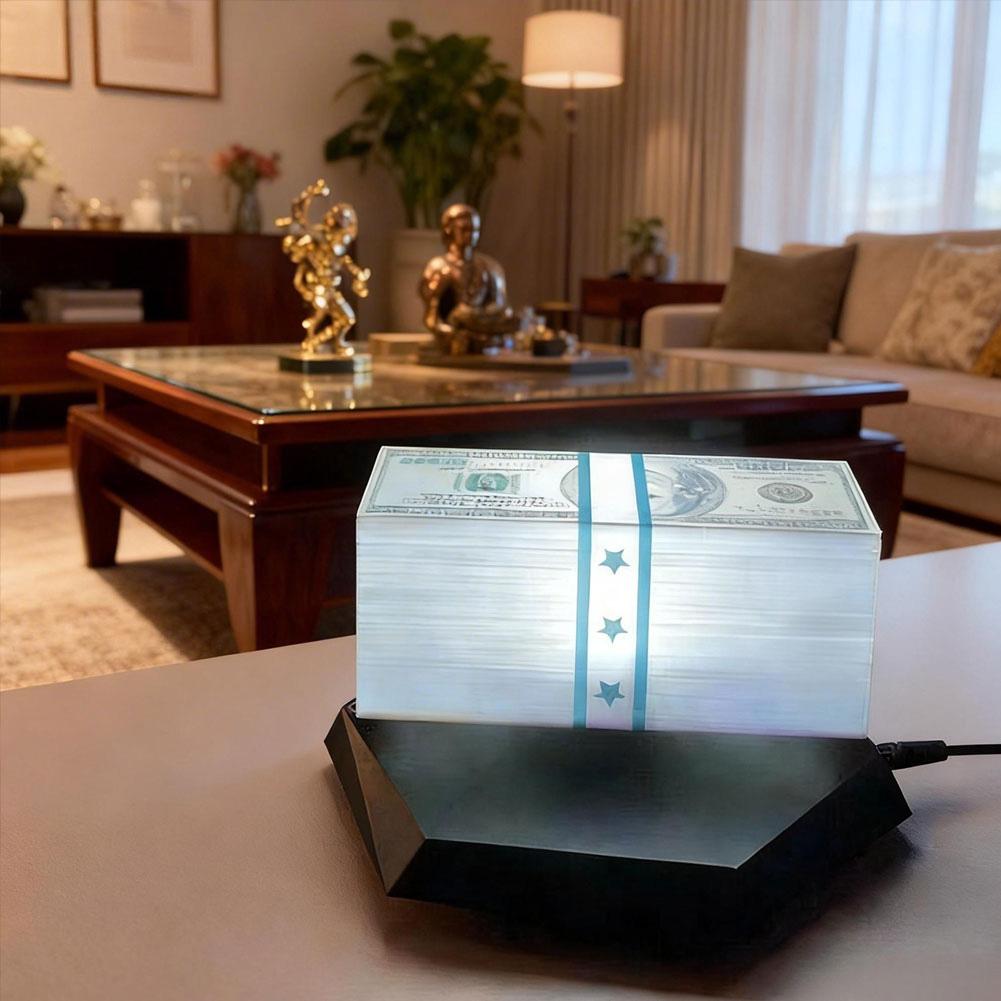 Lampu Uang Magnetik Levitation - Led Moon Lamp ulasan dan harga
