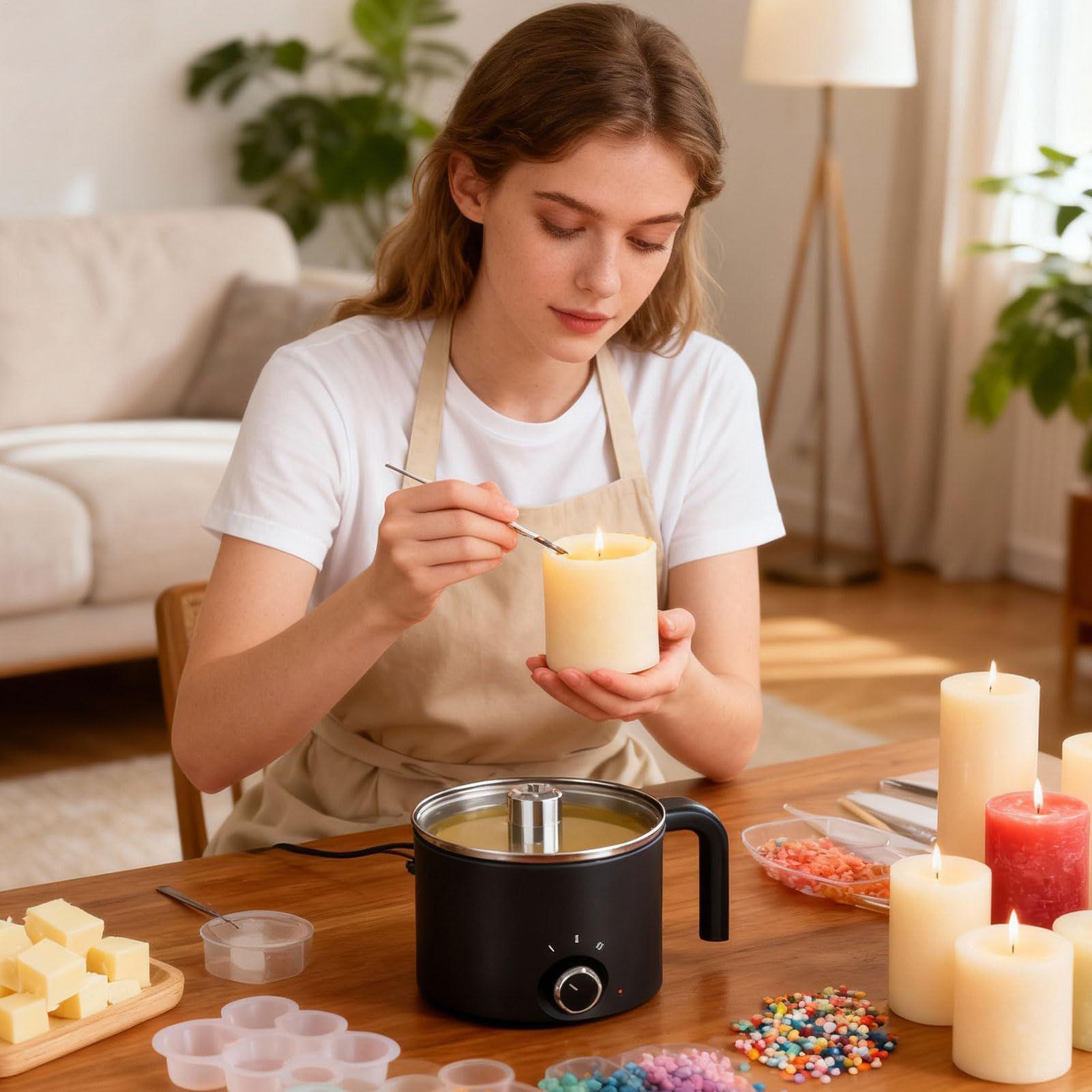 Panci Pelebur Lilin 1.5L, Alat - Wax Melter Electric ulasan dan harga