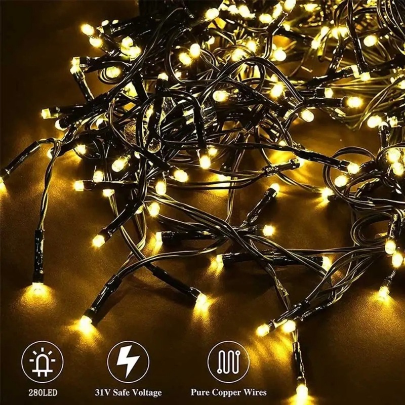 Lampu LED USB Fairy String, La - Lighting Tree Decor ulasan dan harga