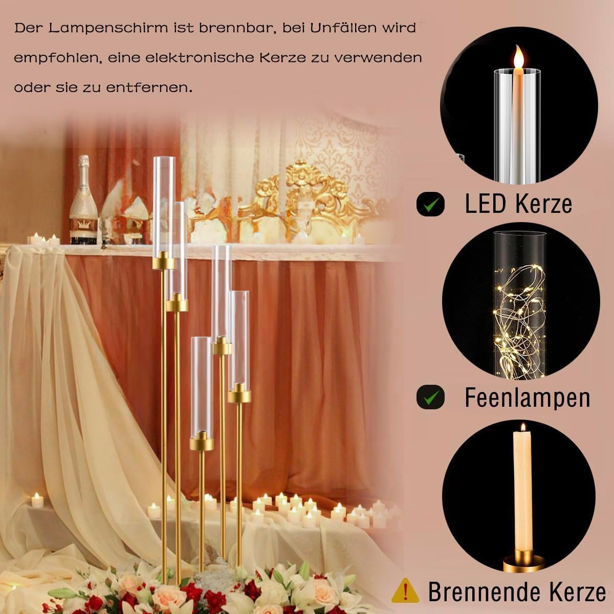 20 Set Tempat Lilin Lantai Ema - Candle Holder Set ulasan dan harga