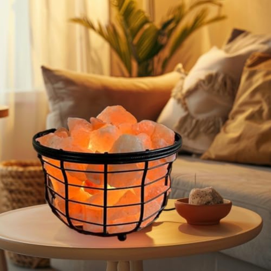 Lampu Logam Garam Himalaya Pin - Himalayan Salt Lamp ulasan dan harga