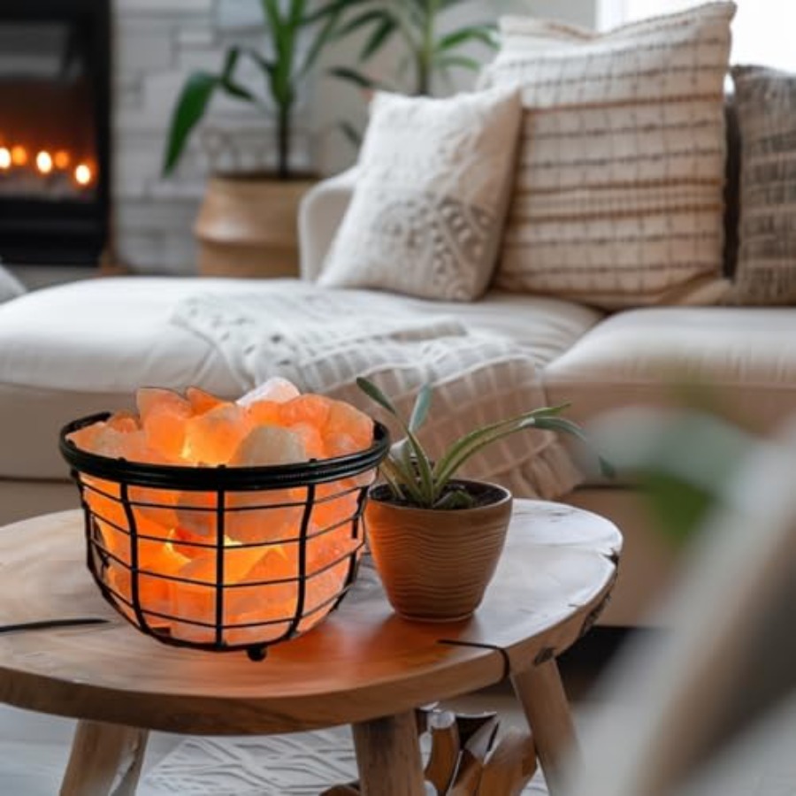 Lampu Logam Garam Himalaya Pin - Himalayan Salt Lamp ulasan dan harga