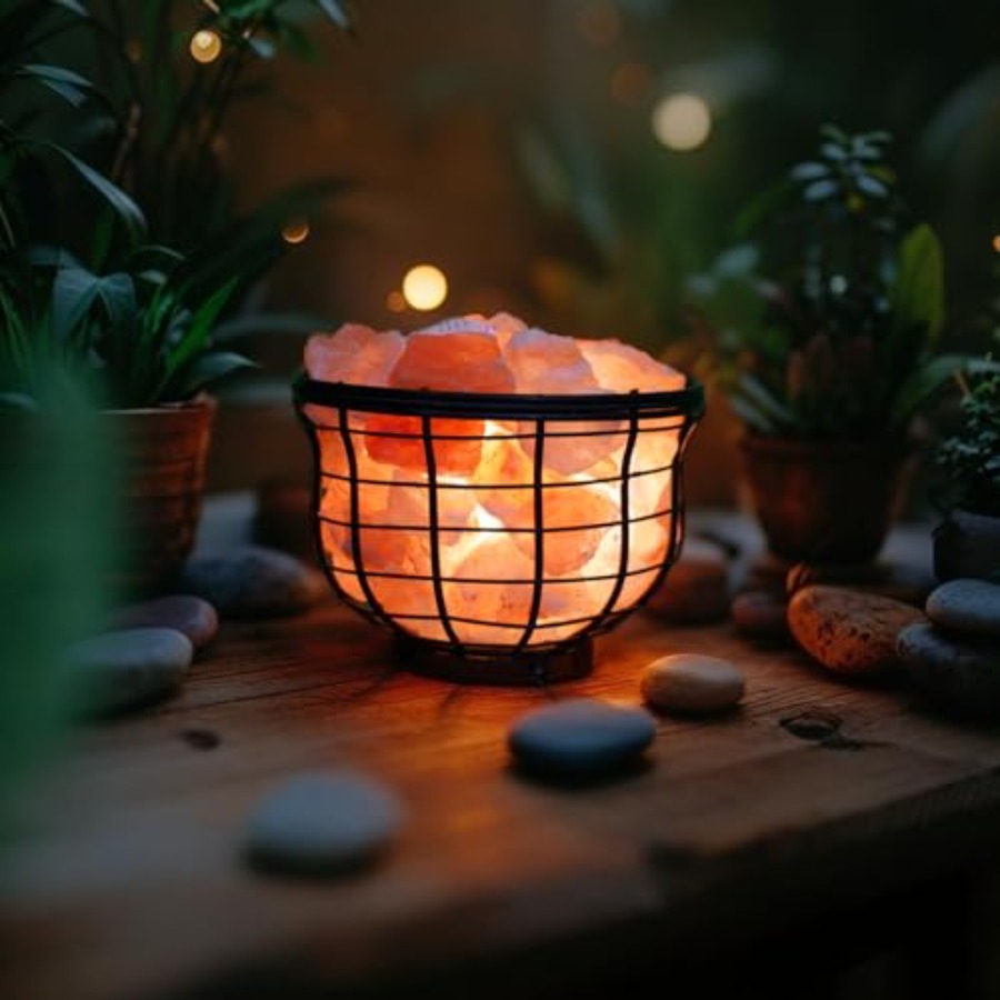 Lampu Logam Garam Himalaya Pin - Himalayan Salt Lamp ulasan dan harga