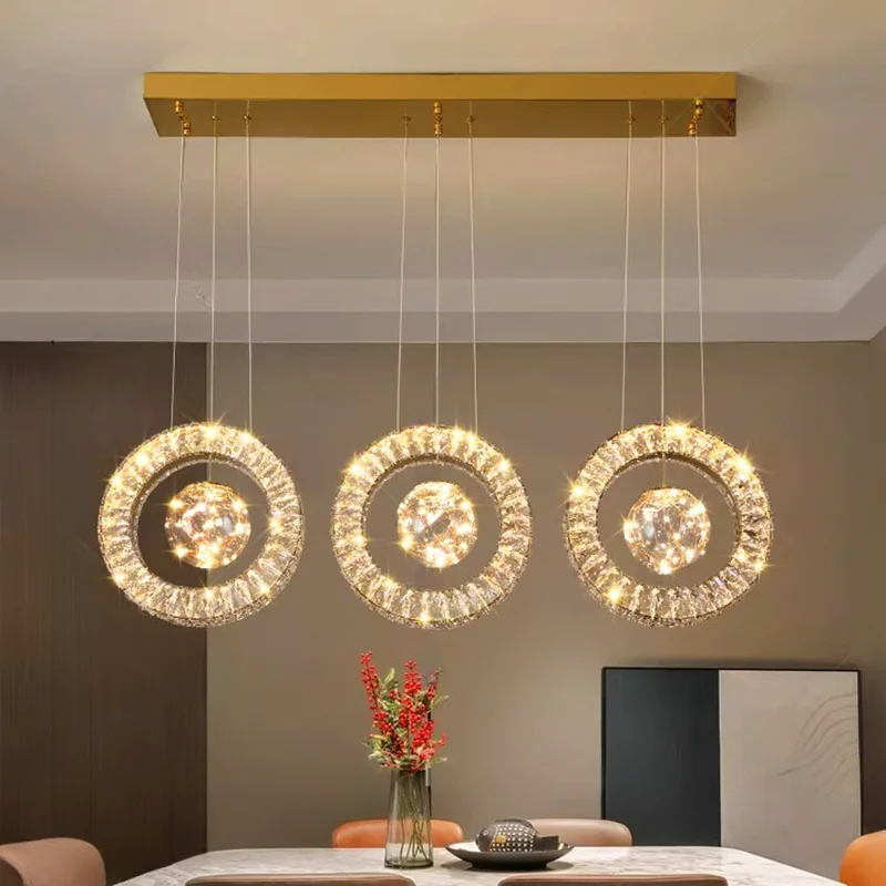 Lampu Gantung Kristal Cincin R - Decor Lighting Online ulasan dan harga