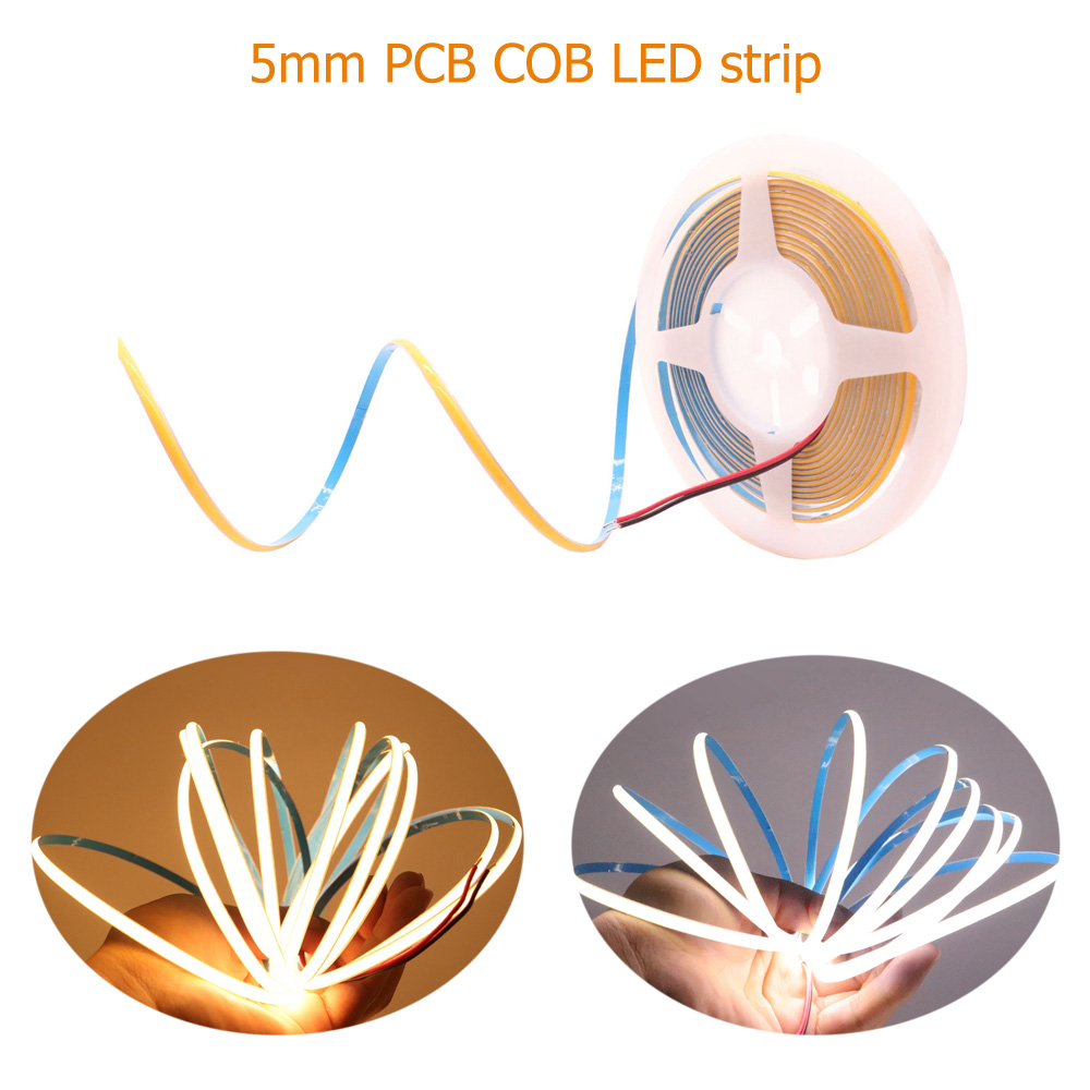 5Mm COB LED Strip 384LEDs/M Su - Lighting Decor And More ulasan dan harga