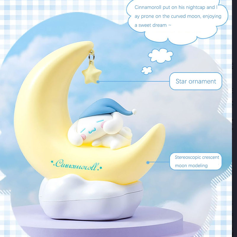 Cinnamoroll Moon Dream Lampu M - Led Moon Lamp ulasan dan harga
