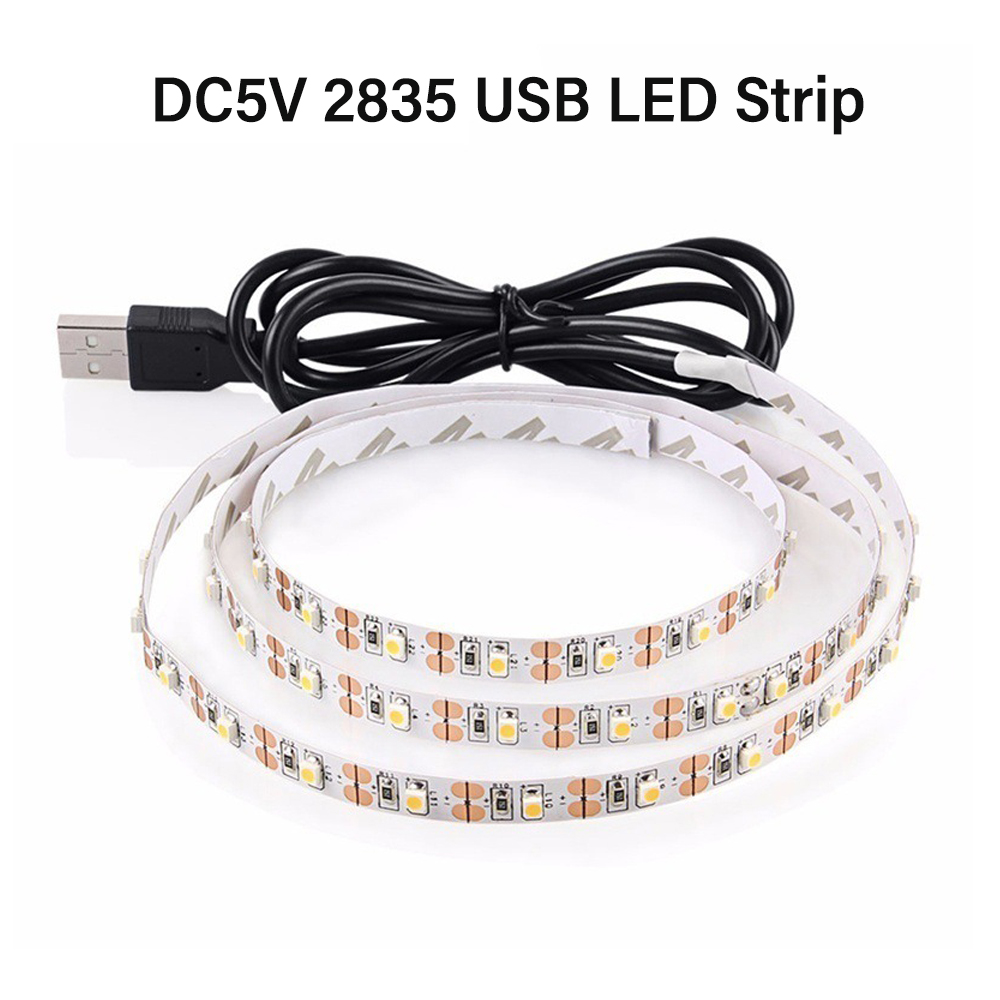 DC 5V USB LED Strip 2835 Putih - Lighting Decor And More ulasan dan harga