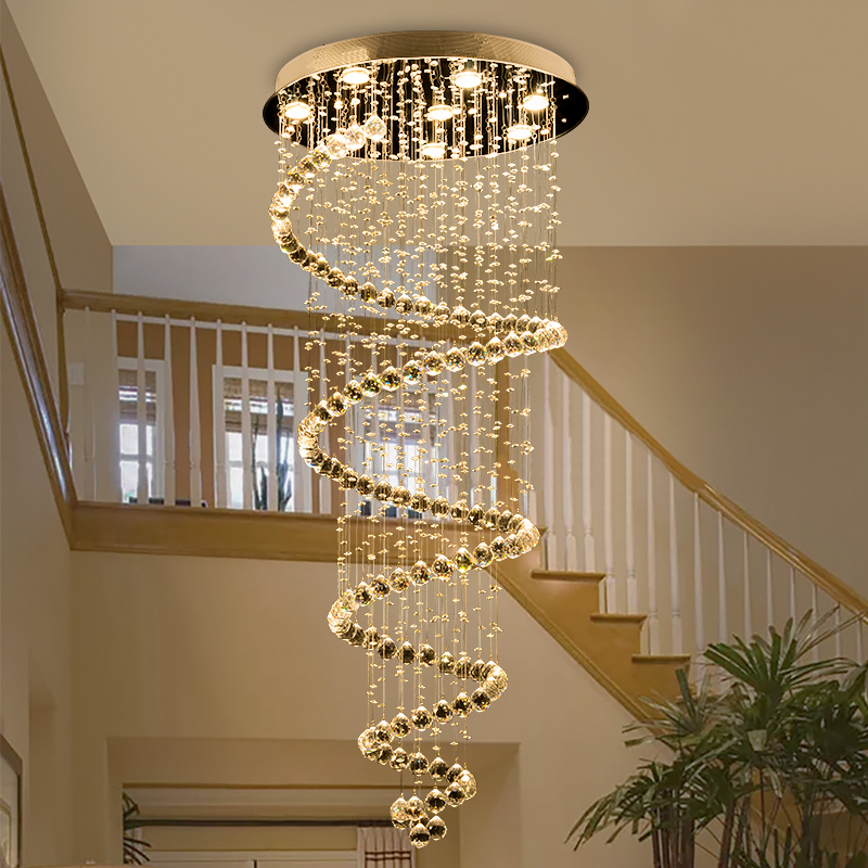 Lampu gantung kristal Spiral,  - Decor Lighting Online ulasan dan harga