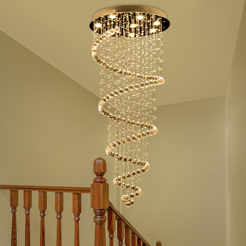 Lampu gantung kristal Spiral,  - Decor Lighting Online ulasan dan harga