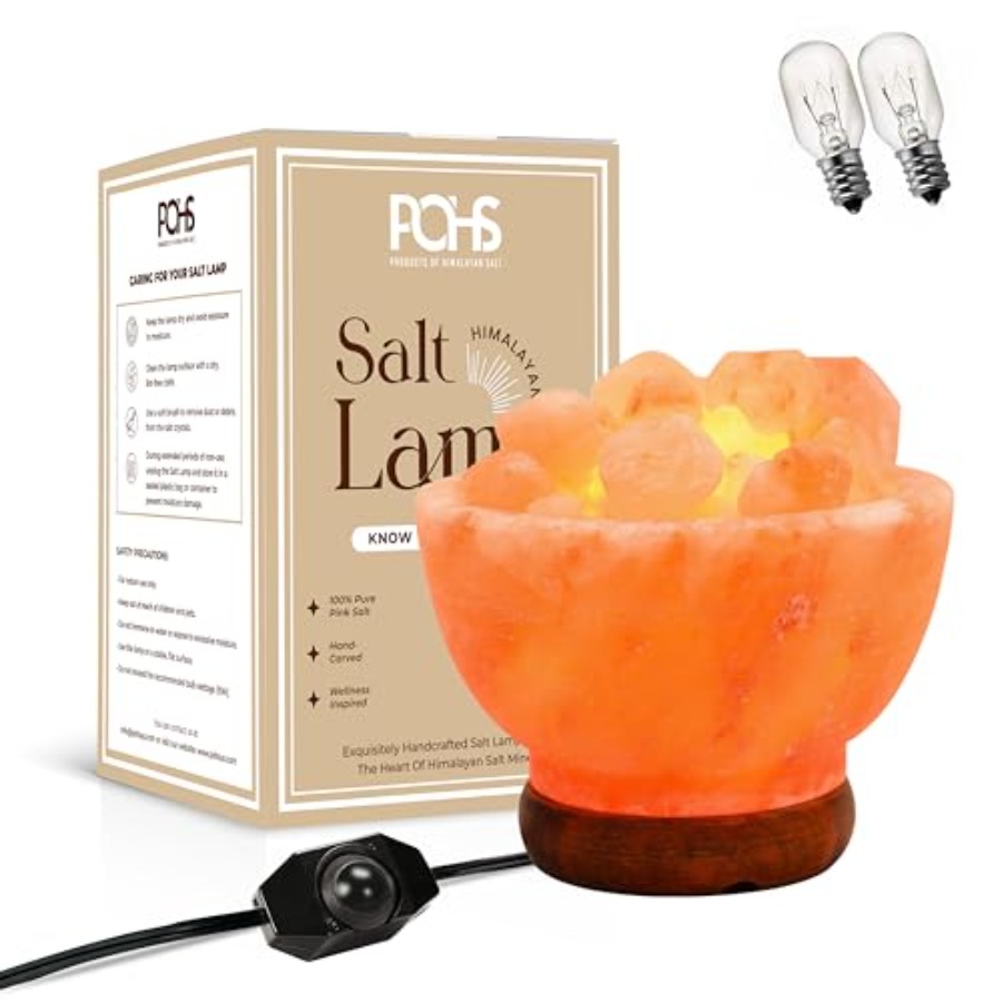Lampu Garam Himalaya Pink Asli - Himalayan Salt Lamp ulasan dan harga
