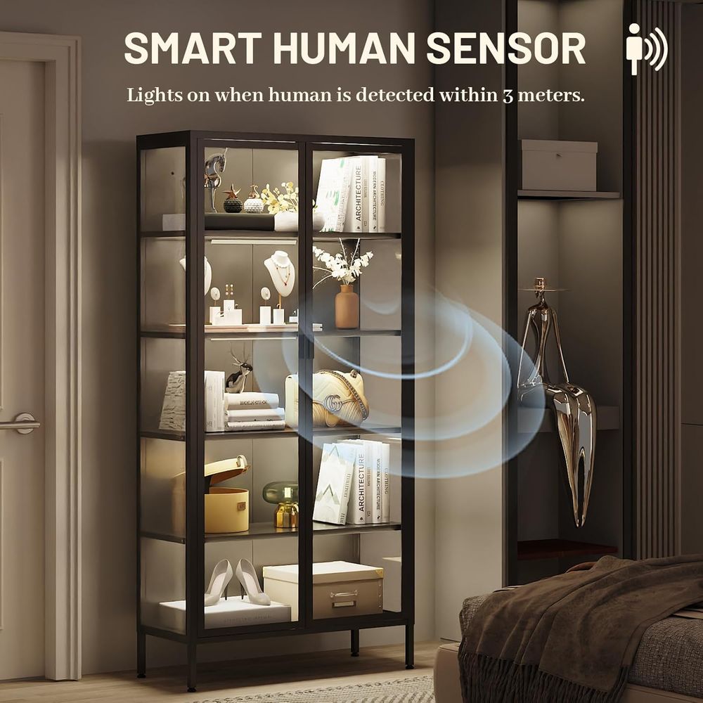 Lemari Pajang Kaca Tinggi 71 d - Lighting & Home Decor Studio Photos ulasan dan harga