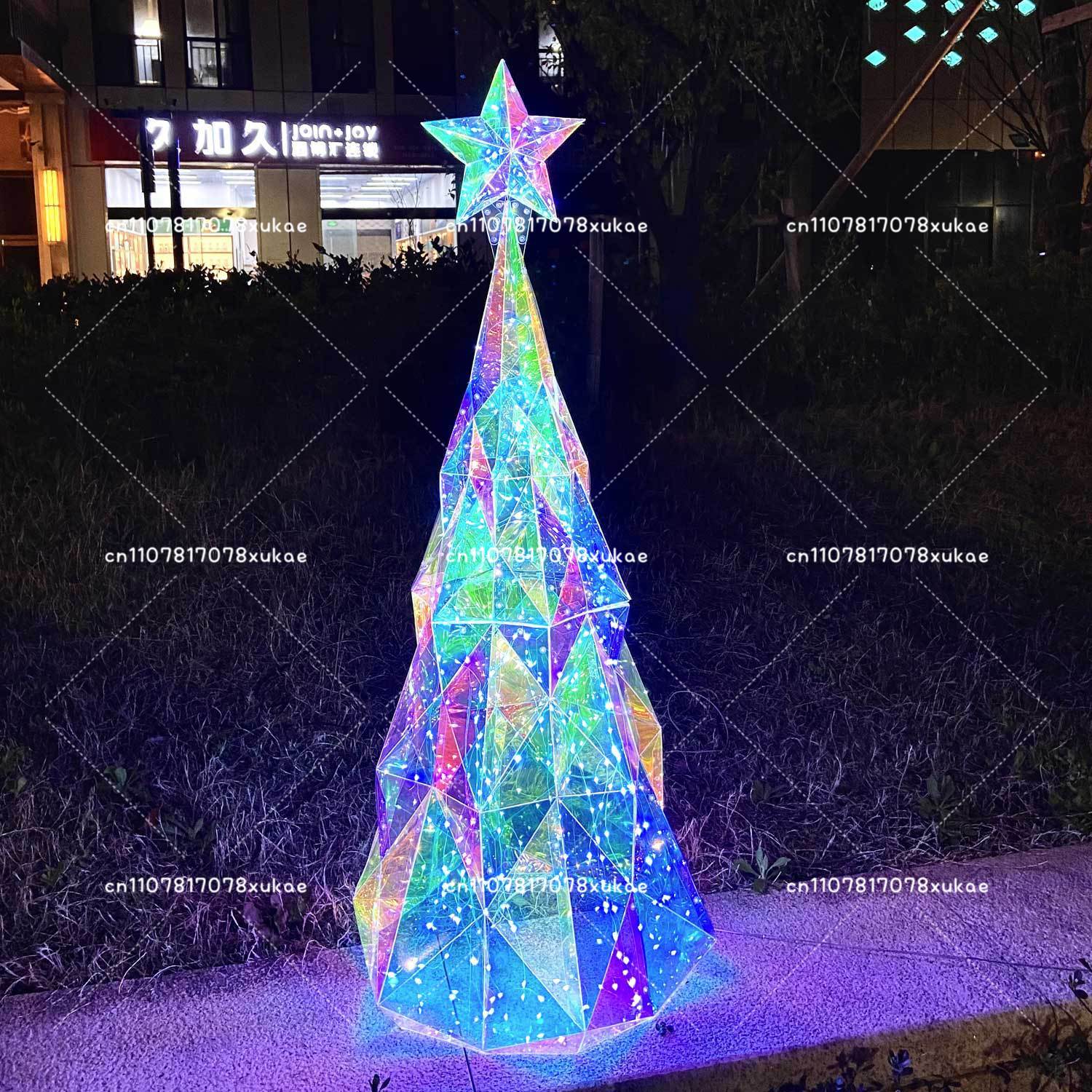 Lampu Pohon Natal LED Berubah  - Lighting Tree Decor ulasan dan harga