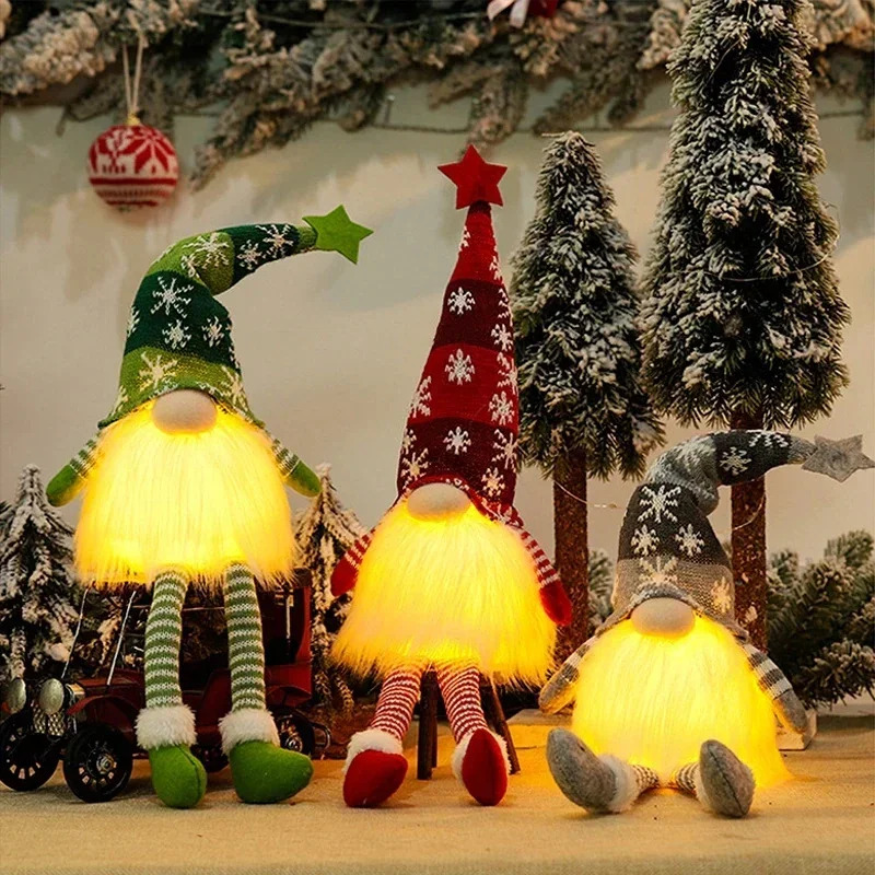 Ornamen Boneka Tanpa Wajah Nat - Lighting Tree Decor ulasan dan harga