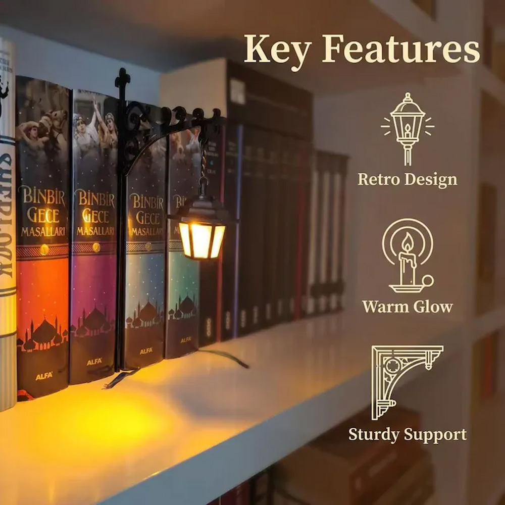 Lampu Hias Rak Buku Gaya Retro - Decor Lighting Lamps ulasan dan harga