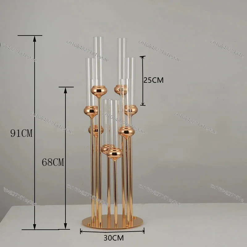 Set Lilin Logam 8 Lengan, Ting - Candle Holder Set ulasan dan harga