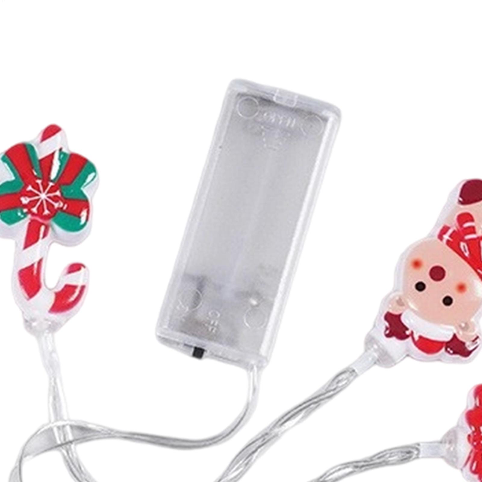 Lampu Natal Santa String Tahan - Lighting Tree Decor ulasan dan harga