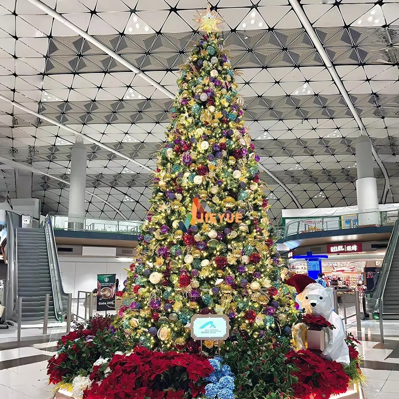 Pohon Natal Artifisial Dekorat - Lighting Tree Decor ulasan dan harga