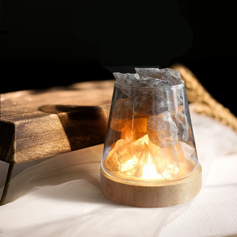 D2 Lampu Malam Meja Garam Hima - Himalayan Salt Lamp ulasan dan harga
