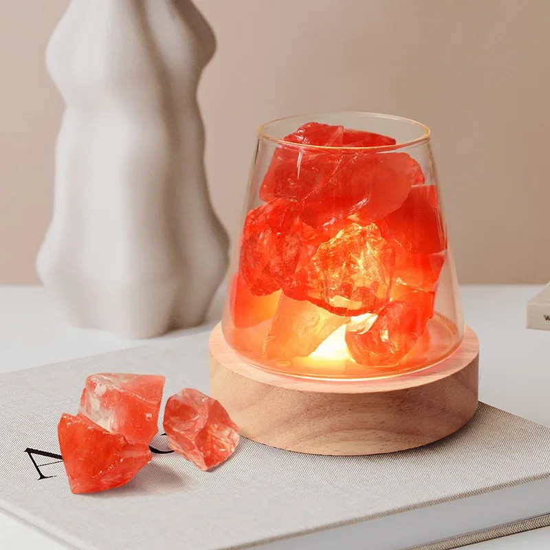 D2 Lampu Malam Meja Garam Hima - Himalayan Salt Lamp ulasan dan harga