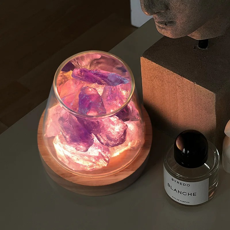 D2 Lampu Malam Meja Garam Hima - Himalayan Salt Lamp ulasan dan harga